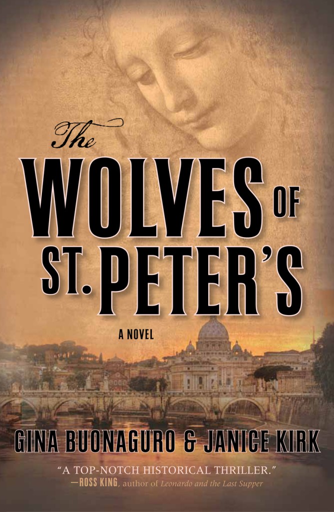 The cover of The Wolves of St. Peter's by Gina Buonaguro and Janice Kirk